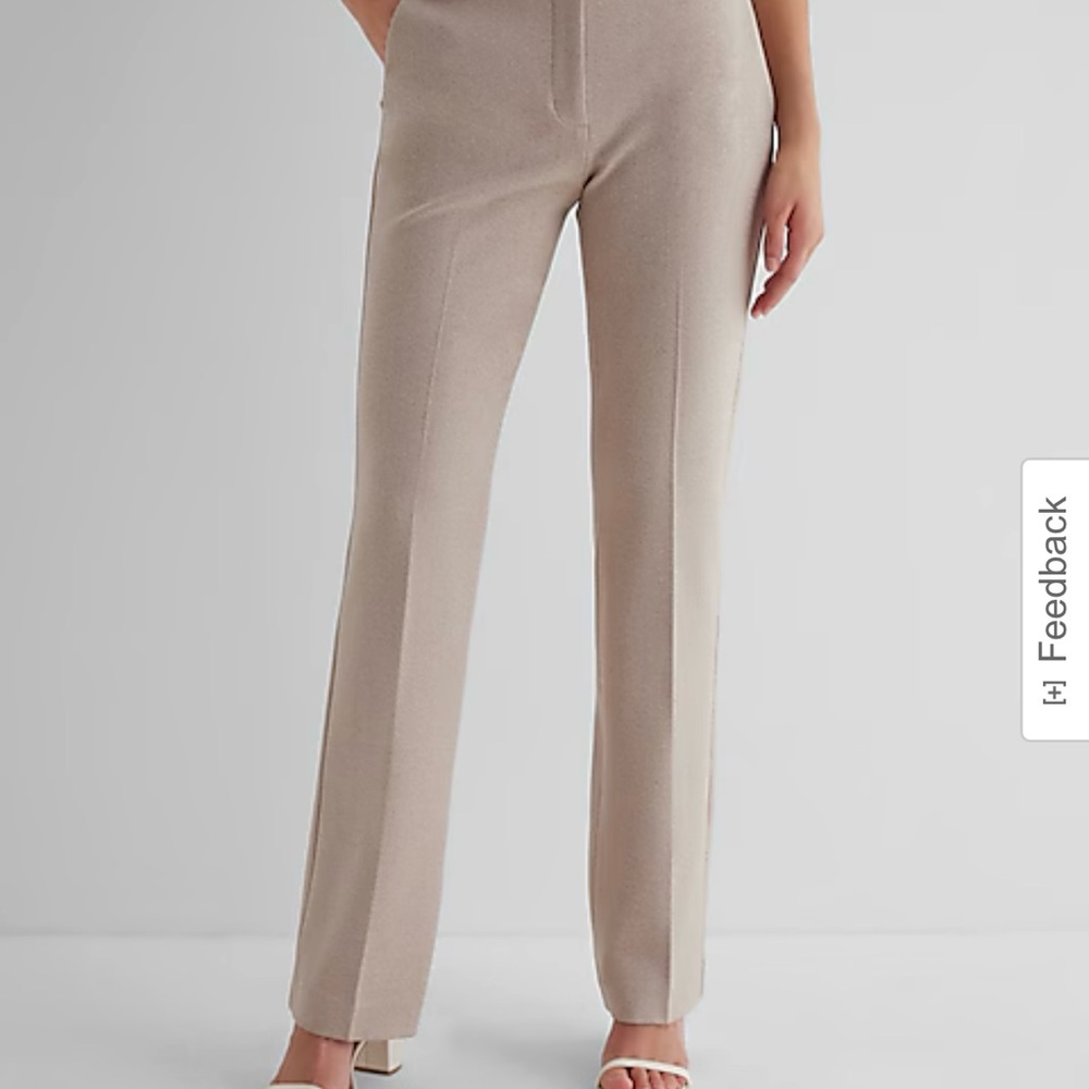 Elegant Tan Women's Pants